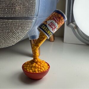 Mini Brands Retro Legendary Planters Cheez Balls Pouring Frozen in Time Mini